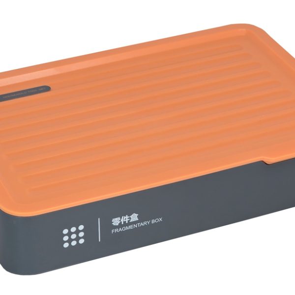 DELI εργαλειοθήκη H1001-B, 5 θέσεων, πλαστική, 30x20.5x5.5cm, γκρι