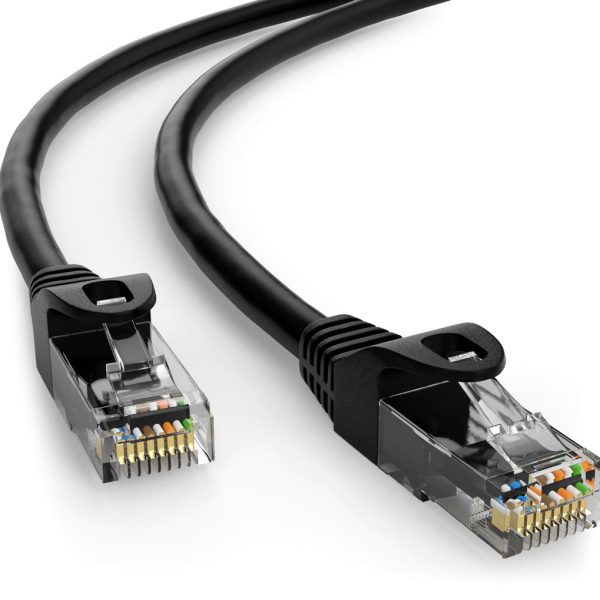 POWERTECH καλώδιο δικτύου CAB-N404, Cat 6 U/UTP, CCA, 250Hz, 2m, μαύρο