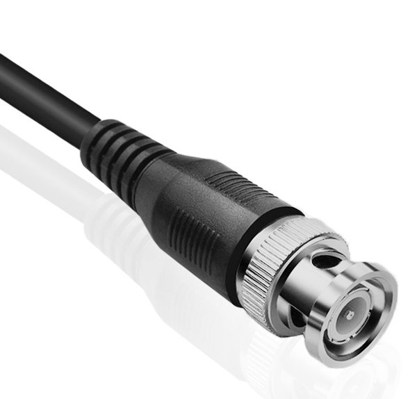 Καλώδιο με βύσμα BNC ST-B20, 20 cm, ασημί, 5τμχ