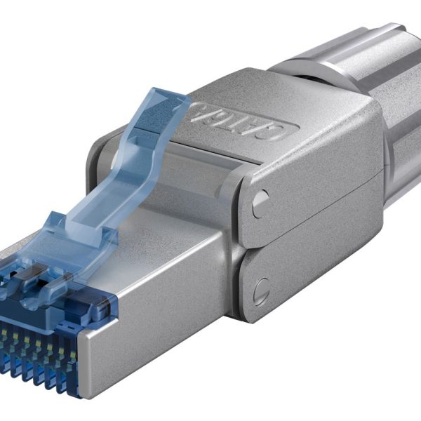 GOOBAY βύσμα RJ45 65939, CAT 6A STP, tool-free, ασημί