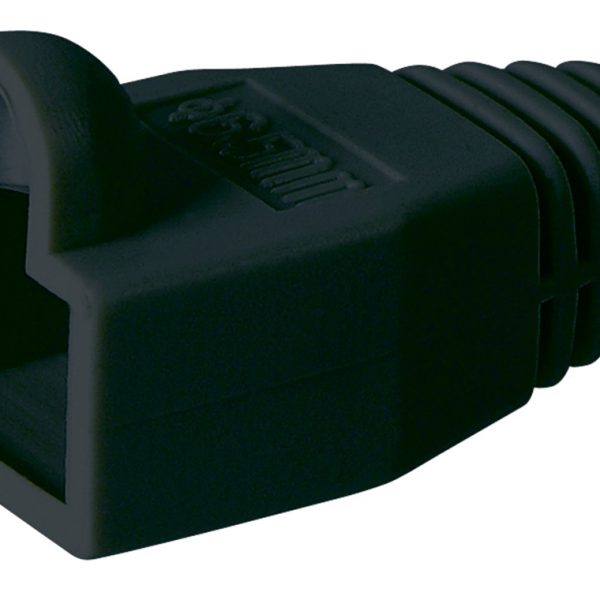 GOOBAY κάλυμμα για βύσμα δικτύου RJ45 11216, μαύρο, 10τμχ