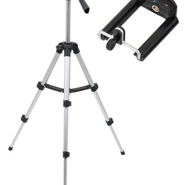 Τρίποδο φωτογράφισης ST5B, πτυσσόμενο, 33-106cm, μαύρο/ασημί