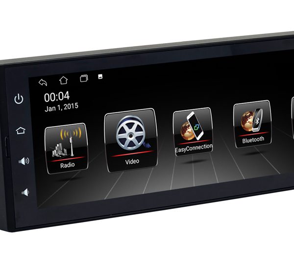 POWERTECH ηχοσύστημα αυτοκινήτου PT-1334 με οθόνη αφής 6.9", Bluetooth/WiFi/GPS/USB