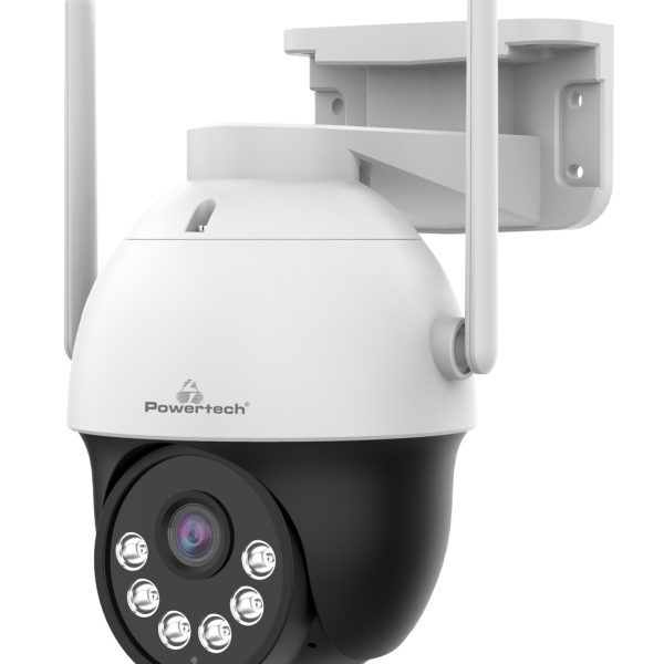 POWERTECH smart κάμερα PT-1339, 3MP, WiFi, PTZ, SD, IP66