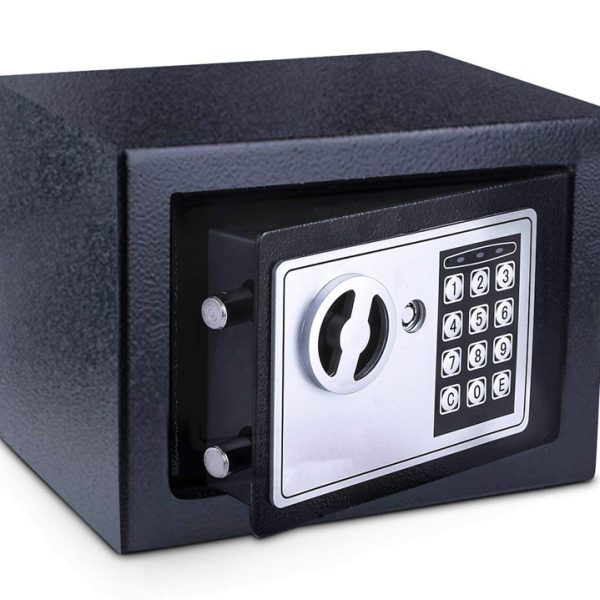 POWERTECH χρηματοκιβώτιο ασφαλείας PT-1342, ψηφιακό κλείδωμα, 23x17x17cm, 2.18kg