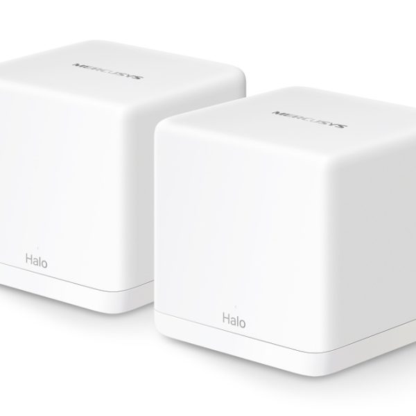 MERCUSYS Mesh WiFi 6 System Halo H60X, 1500Mbps Dual Band, 2τμχ, V.1.0