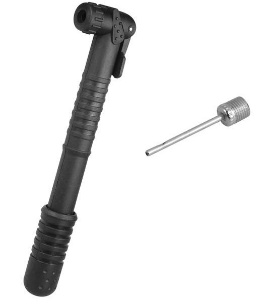 Τρόμπα χειρός ποδηλάτου LXRW1, 23.5cm, μαύρη