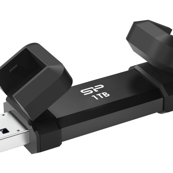 SILICON POWER εξωτερικός SSD Marvel Xtreme DS72, USB-C/USB 3.2, 1TB, μαύρο