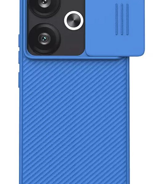NILLKIN θήκη CamShield Pro για Xiaomi Redmi Turbo 3/Poco F6, μπλε