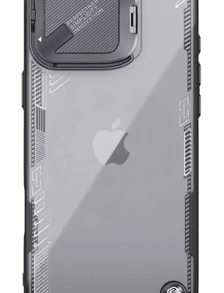 NILLKIN θήκη Iceblade Prop για iPhone 16 Pro, διάφανη-μαύρη