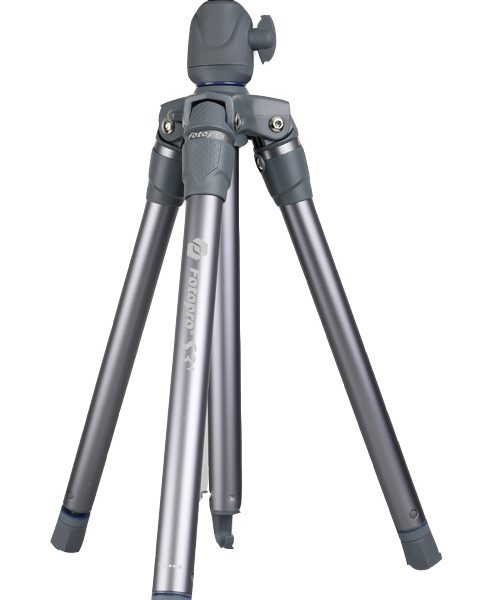 FOTOPRO τρίποδο φωτογράφισης S3 Lite, πτυσσόμενο έως 127cm, έως 2.5kg, γκρι