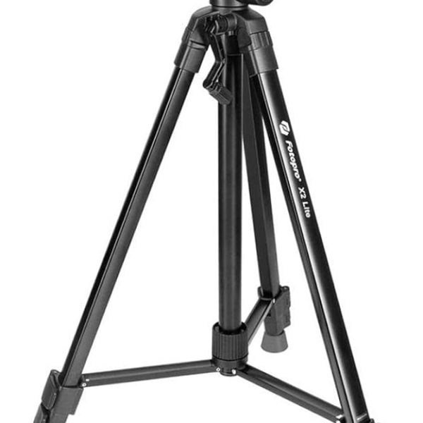 FOTOPRO τρίποδο φωτογράφισης X2 Lite, πτυσσόμενο έως 157cm, έως 4kg, μαύρο