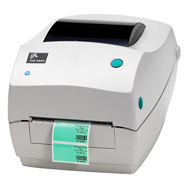 ZEBRA used desktop label printer U-TLP2844, 203 dpi