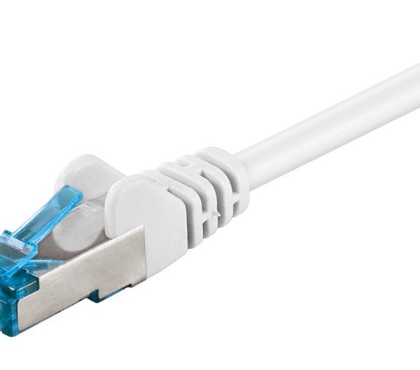 GOOBAY καλώδιο δικτύου 93667, CAT 6A S/FTP, 500 MHz, Copper, 0.5m, λευκό