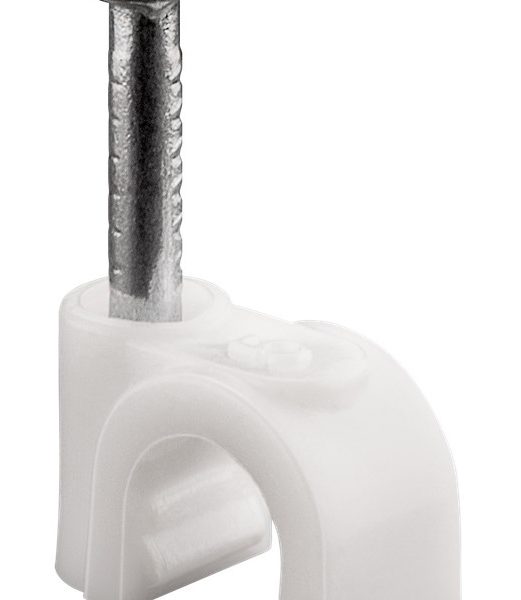 GOOBAY ρόκα στήριξης καλωδίων 17077, 5mm, λευκό, 100τμχ