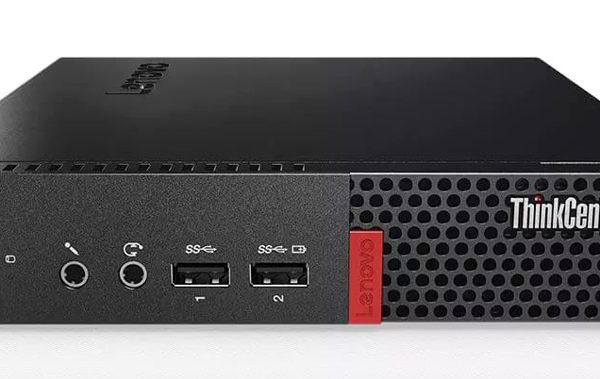 LENOVO PC ThinkCentre M910q Tiny, Refurbished Grade A Repainted, i5-6500T, 8GB, 500GB HDD, FreeDOS