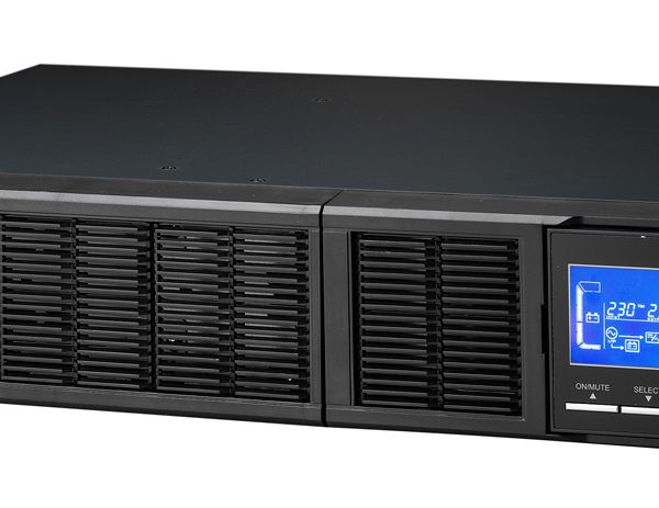 POWERTECH UPS On Line PT-1358 για rack 2U, με οθόνη, 2000VA/1800W, 3x Schuko output