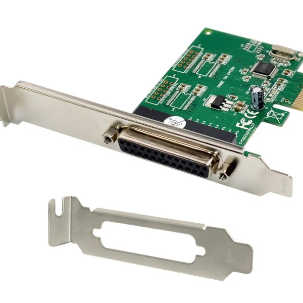 POWERTECH κάρτα επέκτασης PCIe σε 1x parallel ST38, 1MB, 85x60mm