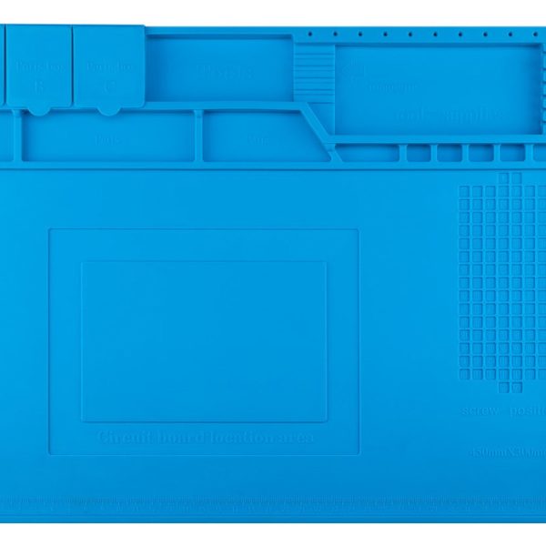 Βάση εργασίας NZ24A, αντιστατική, ελαστική, 30x45cm, μπλε