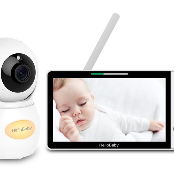 HELLOBABY ενδοεπικοινωνία μωρού HB6084L με κάμερα & οθόνη 5.5", 720p, PTZ