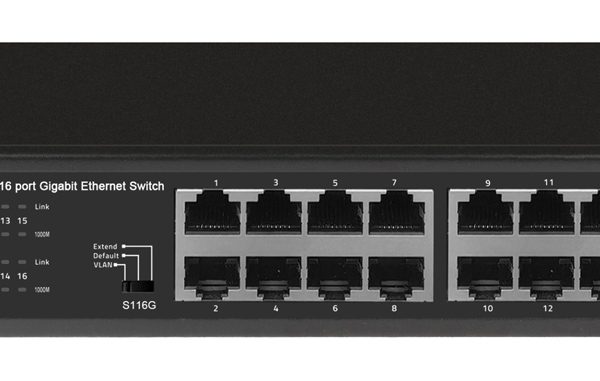 HIMAX switch S116G, 16x Ethernet θύρες, έως 1000Mbps