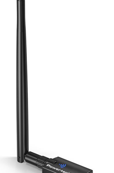 POWERTECH ασύρματος USB αντάπτορας δικτύου & Bluetooth 5.3 PT-1386, 900Mbps WiFi 6