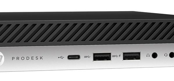 HP PC ProDesk 600 G4 Micro, Refurbished Grade A Repainted, i5-8400T, 8GB, 256GB M.2, FreeDOS