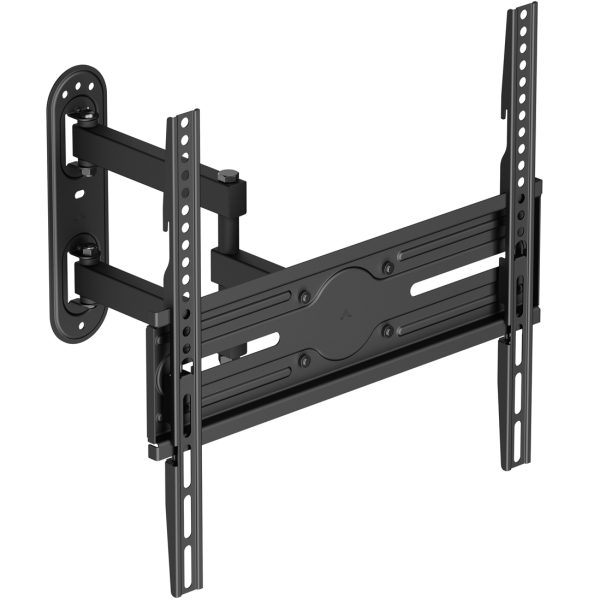 POWERTECH επιτοίχια βάση τηλεόρασης PT-1388, 32-65", έως 35kg, full motion