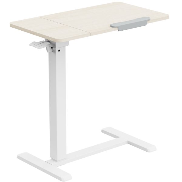 BRATECK γραφείο FMT02-03 με ρυθμιζόμενο ύψος & κλίση, 710x400x710~1060mm, λευκό