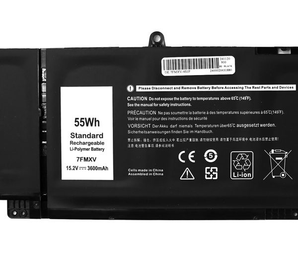 POWERTECH συμβατή μπαταρία 7FMXV για DELL Latitude 5320/7520/7320/7420