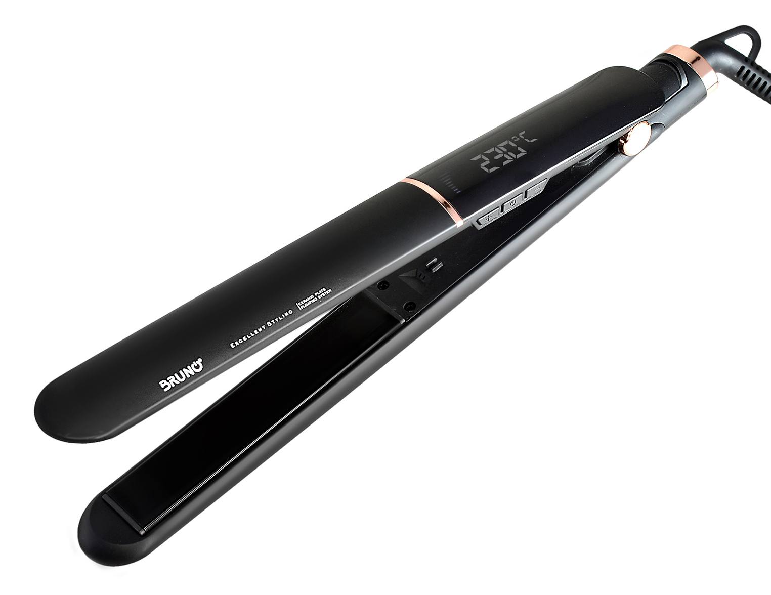 BRUNO BRN-0219 Ισιωτική πρέσα μαλλιών με κεραμικές πλάκες