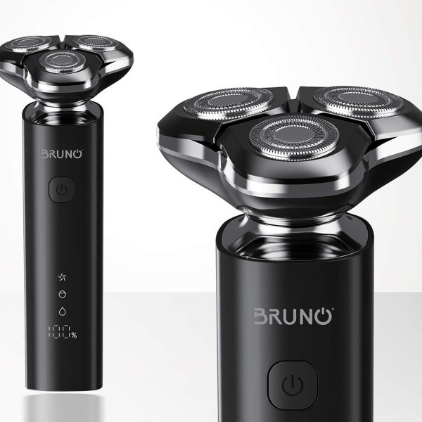 BRUNO BRN-0223 Ξυριστική Μηχανή Προσώπου επαναφορτιζόμενη, μαύρη