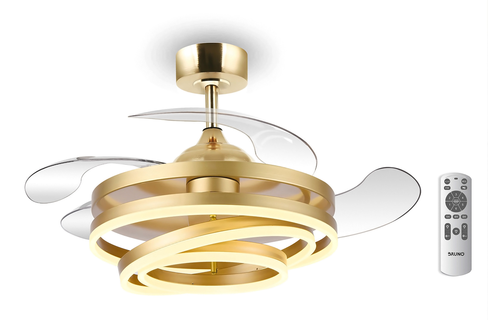 BRUNO BRN-0225 Ανεμιστήρας οροφής με LED φως