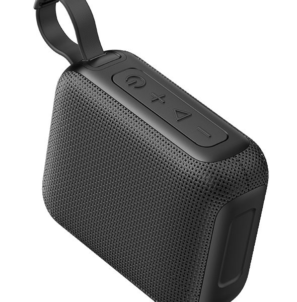 USAMS φορητό ηχείο YX015, 5W, Bluetooth, 1200mAh, μαύρο