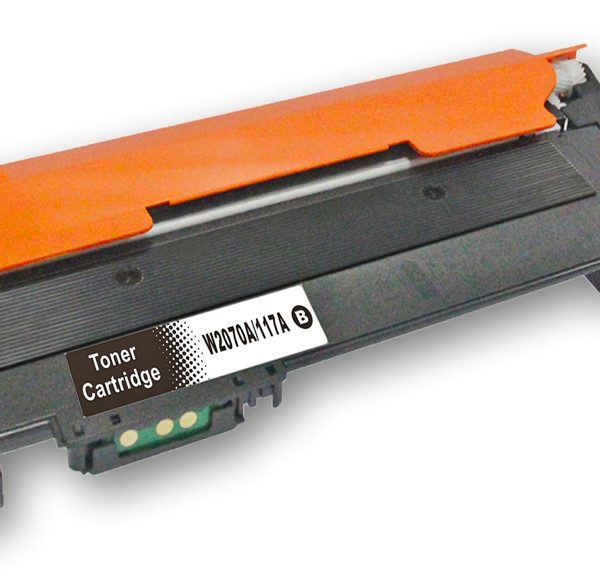 Συμβατό toner για HP, W2070A-117A, 1K σελίδες, μαύρο