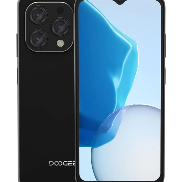 DOOGEE smartphone N55, 6.56", 4/128GB, 5150mAh, μαύρο