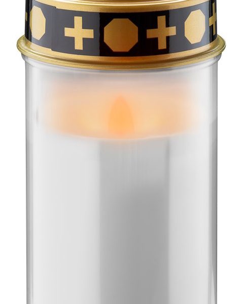 GOOBAY LED φωτιστικό κερί αφιέρωσης 74367, 2400K, IP44, λευκό