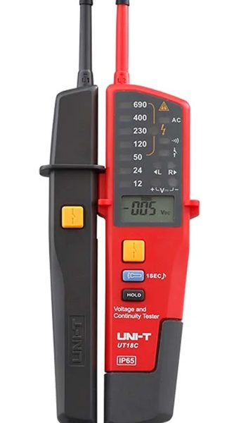 UNI-T μετρητής τάσης AC/DC UT18C, 12V έως 690V, IP65