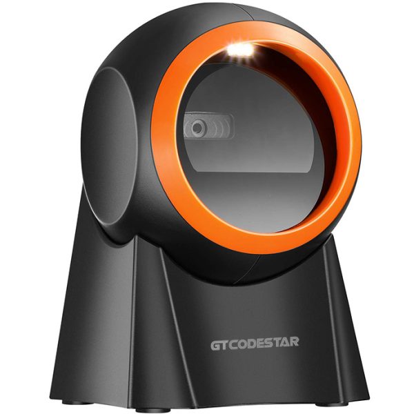 GTCODESTAR επιτραπέζιο barcode scanner GT-8800F, 1D & 2D, ενσύρματο, μαύρο