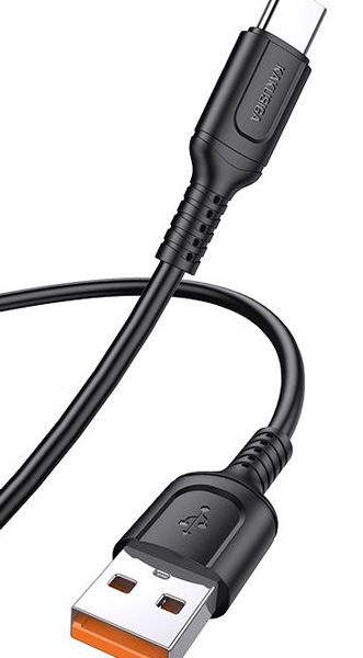 KAKUSIGA καλώδιο USB-C σε USB KSC-805, 3A, 480Mbps, 1m, μαύρο
