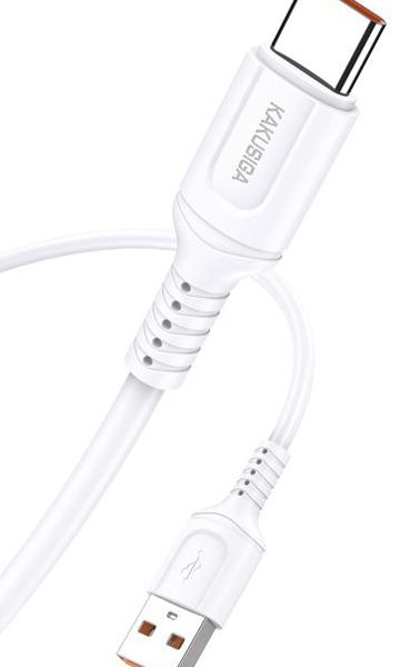 KAKUSIGA καλώδιο USB-C σε USB KSC-805, 3A, 480Mbps, 1m, λευκό