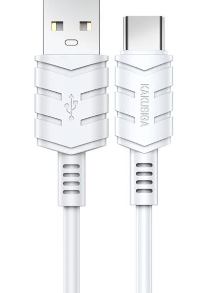 KAKUSIGA καλώδιο USB-C σε USB KSC-710, 3A, 480Mbps, 1.2m, λευκό