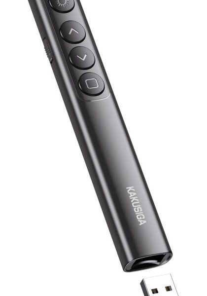 KAKUSIGA τηλεχειριστήριο παρουσιάσεων KSC-1488 με laser & πλήκτρα, 100m, μαύρο