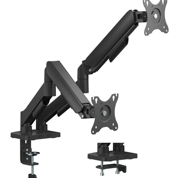 POWERTECH βάση γραφείου για 2x οθόνες PT-1425, 17-32", έως 9kg
