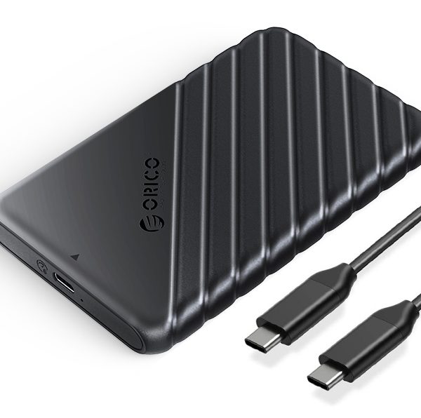 ORICO θήκη για 2.5" SATA HDD/SSD 25PW1C-C3, 5Gbps, μαύρη