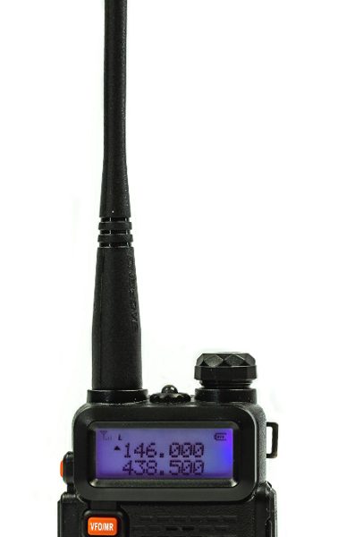 BAOFENG ασύρματος πομποδέκτης UV-5R, VHF/UHF, 5W, μαύρος