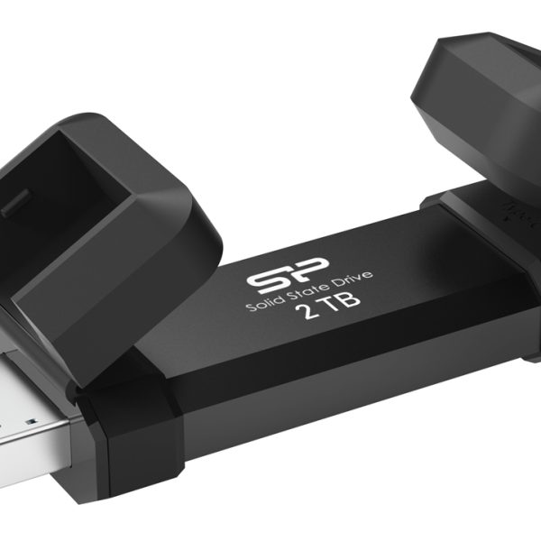 SILICON POWER εξωτερικός SSD Marvel Xtreme DS72, USB-C/USB 3.2, 2TB, μαύρο