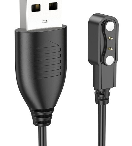 ZEBLAZE USB καλώδιο φόρτισης για smartwatch Btalk Plus, μαύρο
