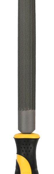 DELI λίμα ημιστρόγγυλη DL76108 με αντιολισθητική λαβή, μετάλλου, 200mm