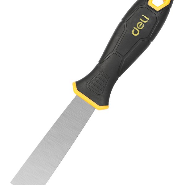 DELI σπάτουλα DL-HD1 με αντιολισθητική λαβή, ανοξείδωτο ατσάλι, 25mm